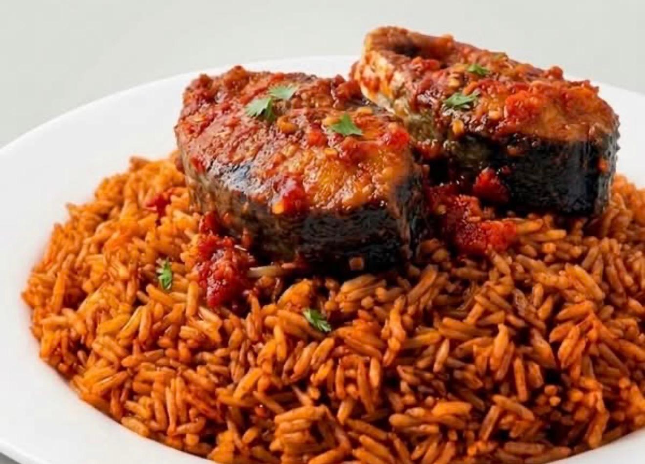 Jollof Rice and Fish