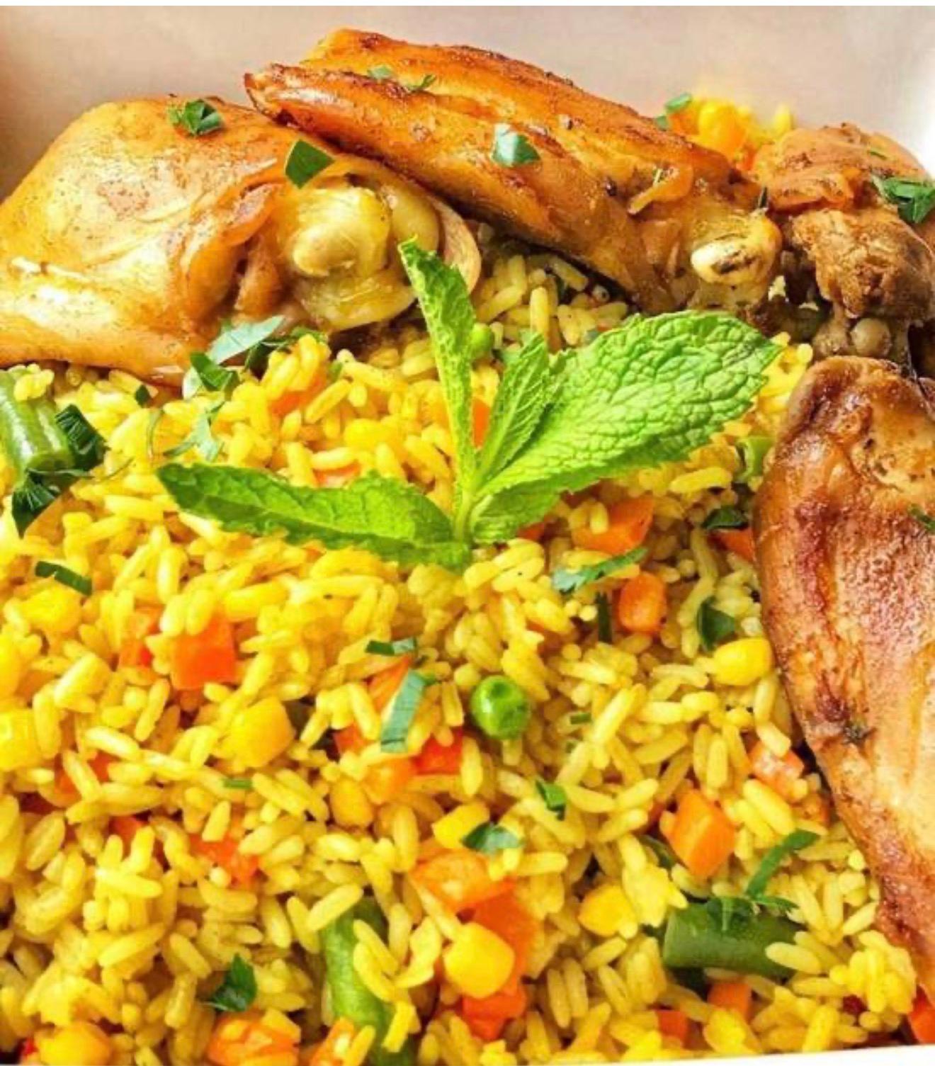 Fried Rice and Chicken