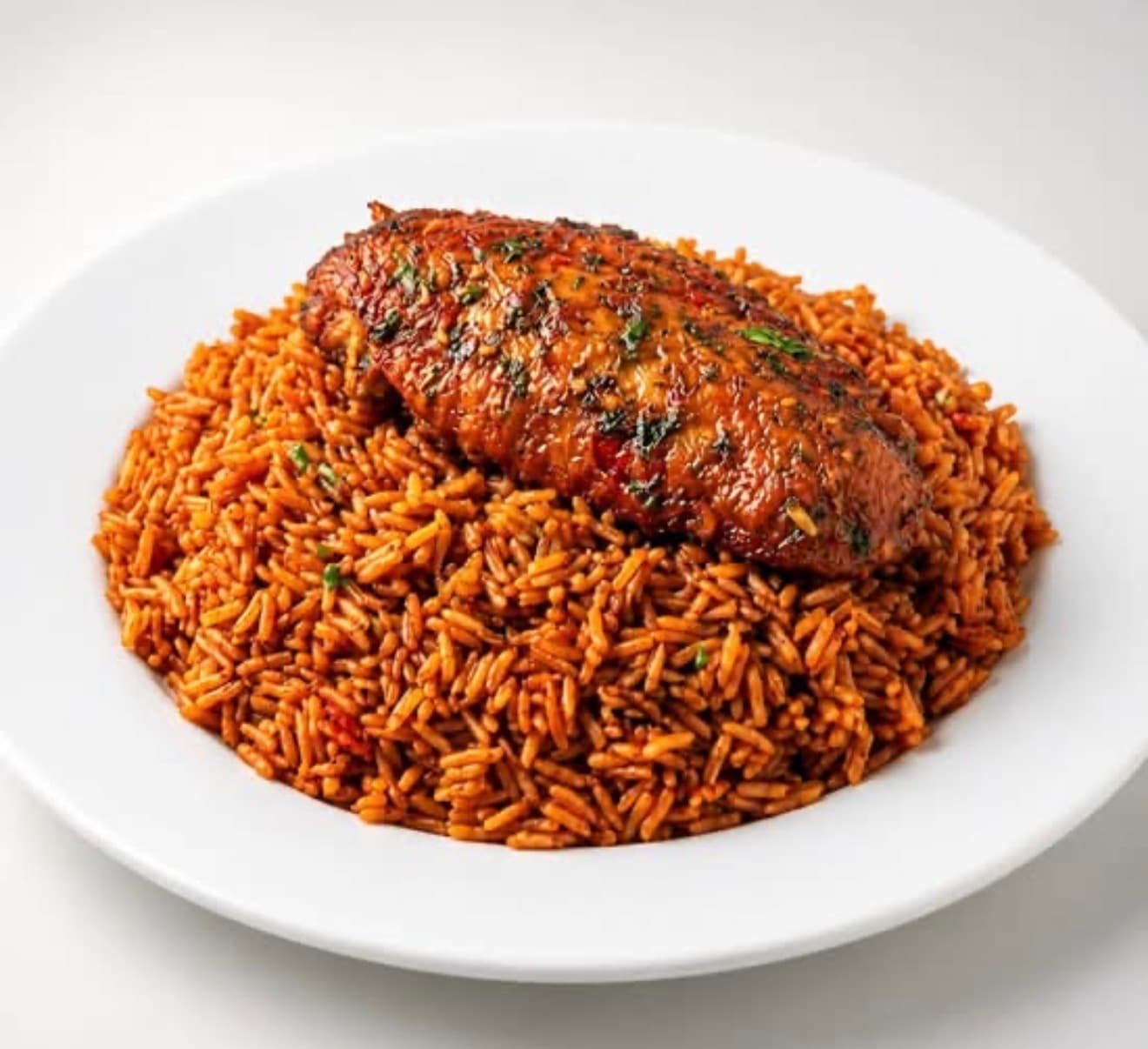 Jollof Rice and Turkey