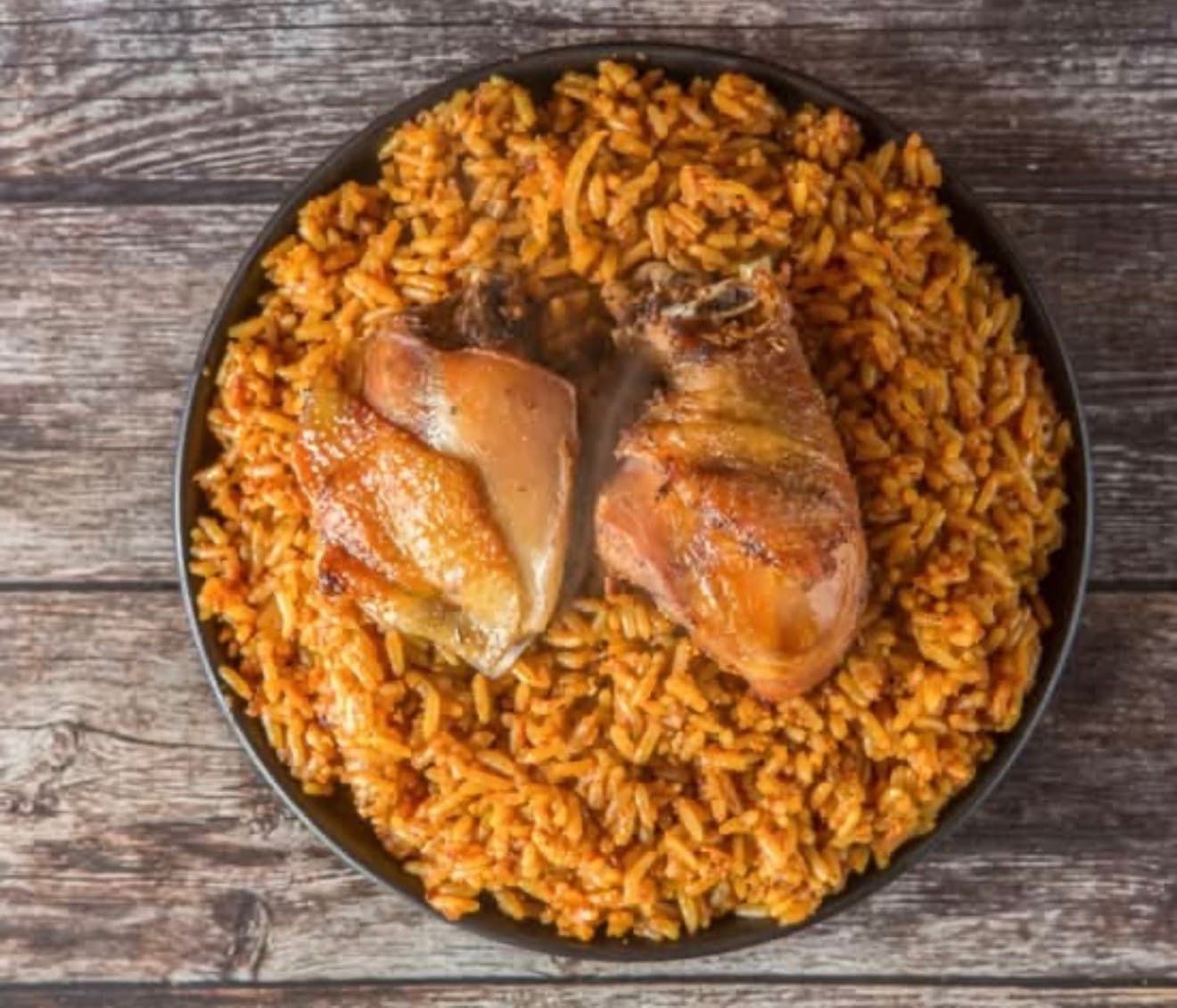 Jollof Rice and Chicken