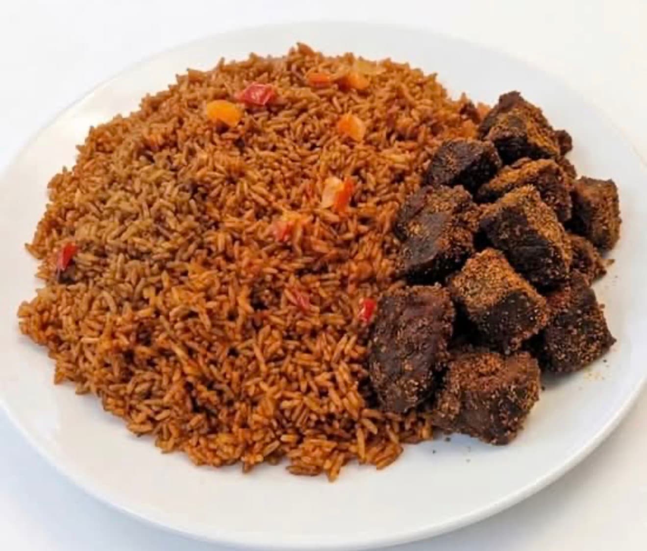 Jollof Rice and Suya